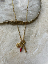 Load image into Gallery viewer, Tate Charm Necklace Gold