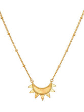 Load image into Gallery viewer, Radiant Sun Necklace Gold