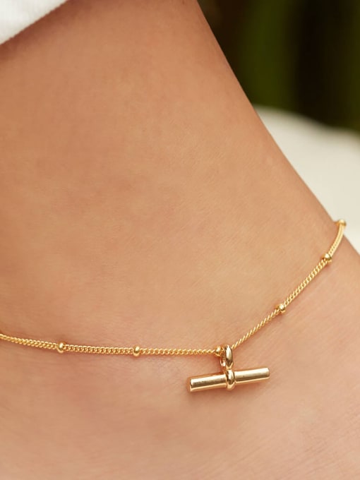 Zeli Satellite Anklet Gold