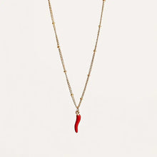 Load image into Gallery viewer, Evie Cornicello Necklace Gold

