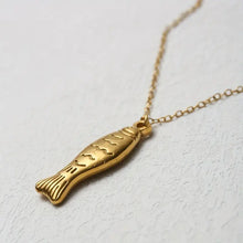 Load image into Gallery viewer, Lexi Sardine Necklace Gold
