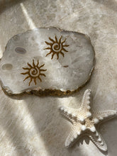 Load image into Gallery viewer, Spiral Sun Stud Earring Gold
