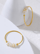 Load image into Gallery viewer, Constance Pearl Ring Gold

