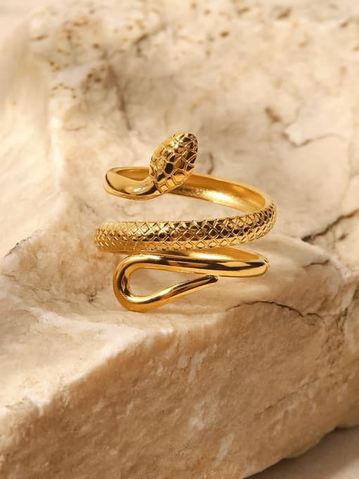 Snake Ring Gold