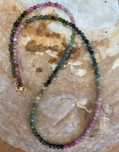 Load image into Gallery viewer, Charlotte Necklace - Tourmaline multi colour
